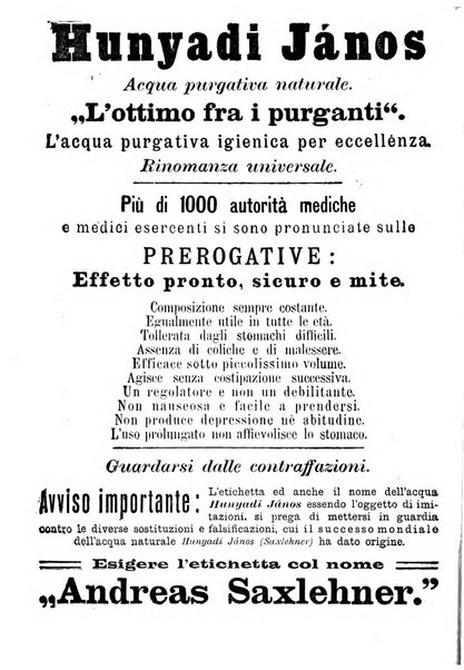 Supplemento al policlinico periodico di medicina, chirurgia ed igiene