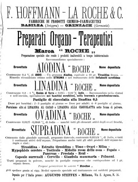 Supplemento al policlinico periodico di medicina, chirurgia ed igiene