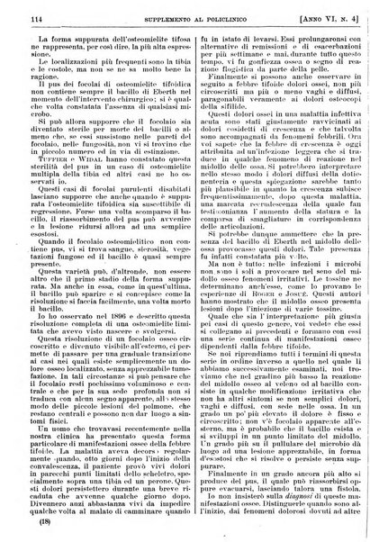 Supplemento al policlinico periodico di medicina, chirurgia ed igiene