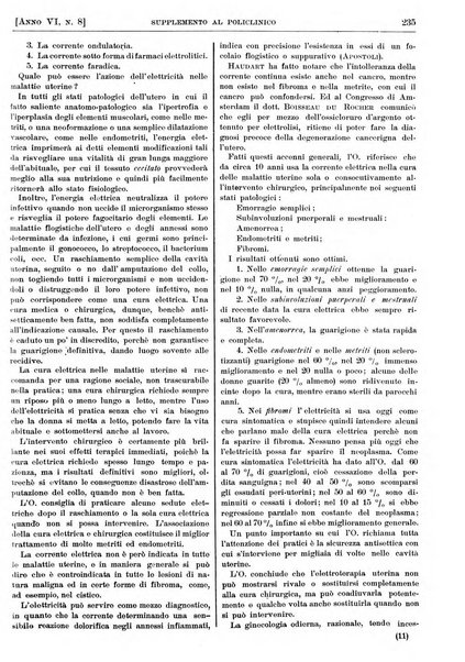 Supplemento al policlinico periodico di medicina, chirurgia ed igiene