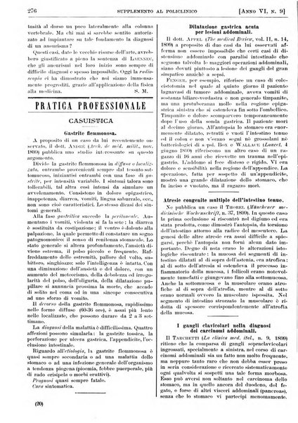 Supplemento al policlinico periodico di medicina, chirurgia ed igiene