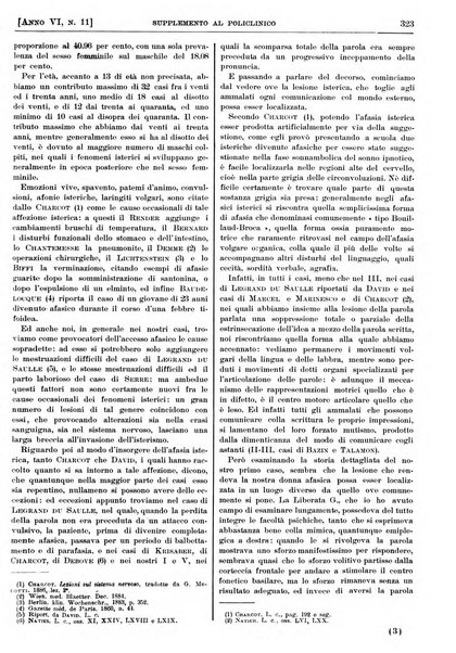 Supplemento al policlinico periodico di medicina, chirurgia ed igiene