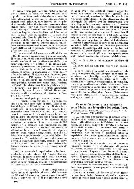 Supplemento al policlinico periodico di medicina, chirurgia ed igiene