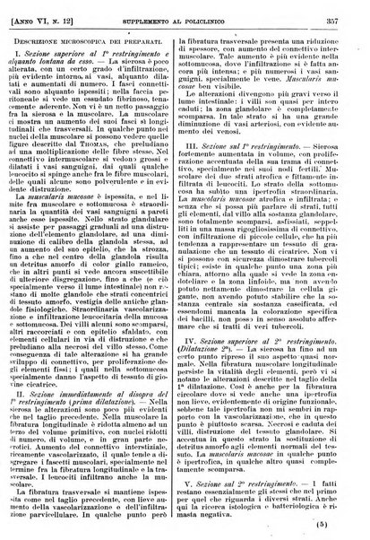 Supplemento al policlinico periodico di medicina, chirurgia ed igiene