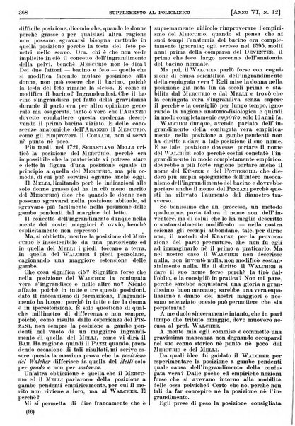 Supplemento al policlinico periodico di medicina, chirurgia ed igiene