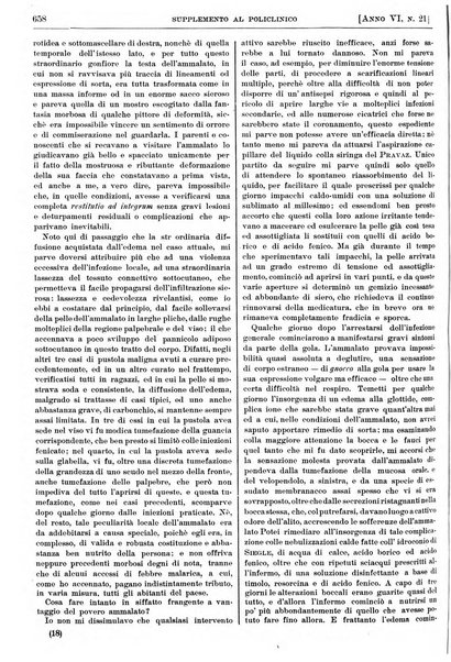 Supplemento al policlinico periodico di medicina, chirurgia ed igiene