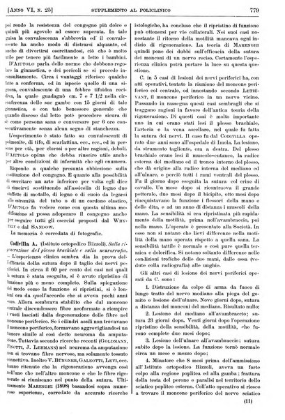 Supplemento al policlinico periodico di medicina, chirurgia ed igiene