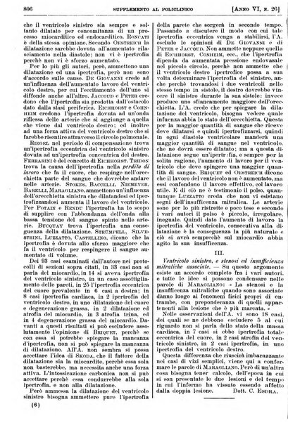 Supplemento al policlinico periodico di medicina, chirurgia ed igiene