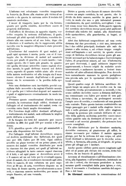 Supplemento al policlinico periodico di medicina, chirurgia ed igiene