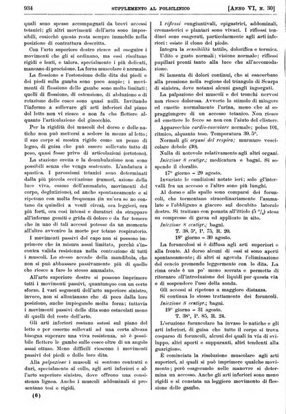 Supplemento al policlinico periodico di medicina, chirurgia ed igiene