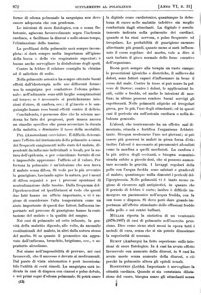 Supplemento al policlinico periodico di medicina, chirurgia ed igiene