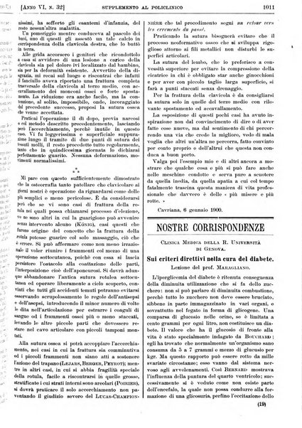 Supplemento al policlinico periodico di medicina, chirurgia ed igiene