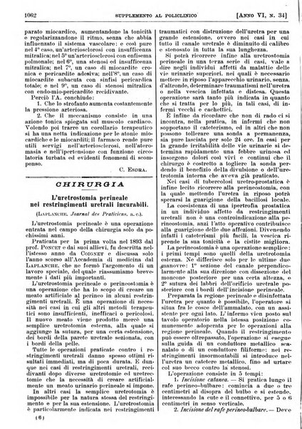 Supplemento al policlinico periodico di medicina, chirurgia ed igiene