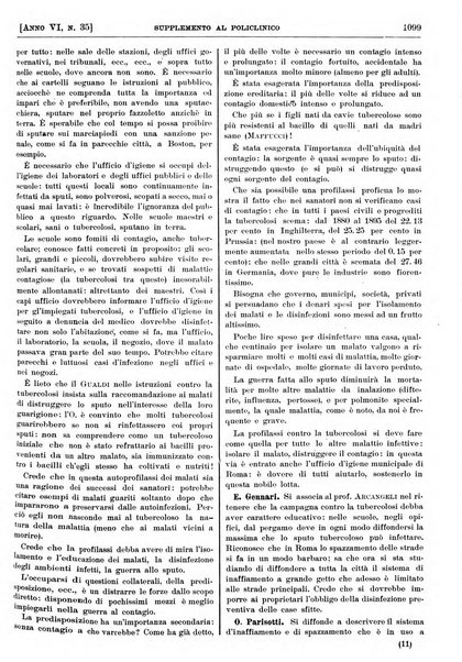 Supplemento al policlinico periodico di medicina, chirurgia ed igiene