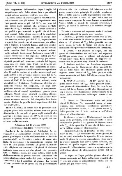 Supplemento al policlinico periodico di medicina, chirurgia ed igiene