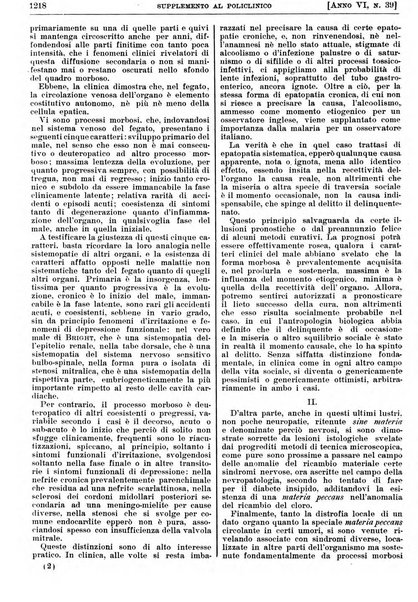 Supplemento al policlinico periodico di medicina, chirurgia ed igiene