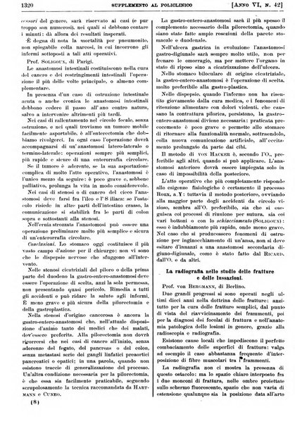 Supplemento al policlinico periodico di medicina, chirurgia ed igiene