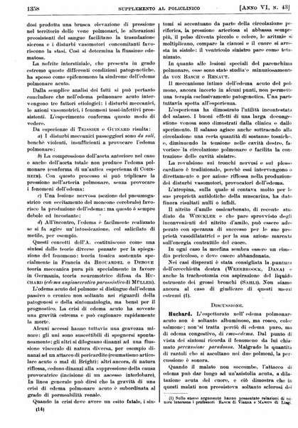 Supplemento al policlinico periodico di medicina, chirurgia ed igiene