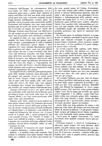 Supplemento al policlinico periodico di medicina, chirurgia ed igiene