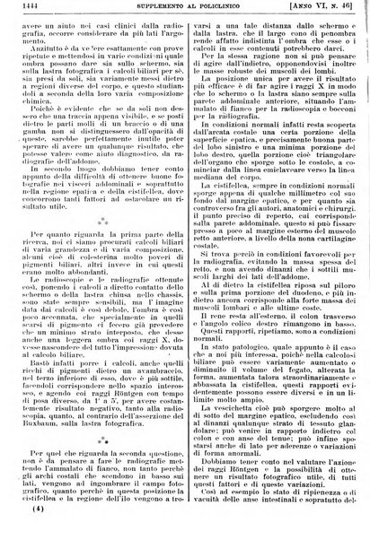 Supplemento al policlinico periodico di medicina, chirurgia ed igiene