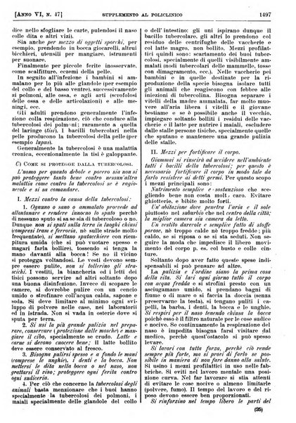 Supplemento al policlinico periodico di medicina, chirurgia ed igiene