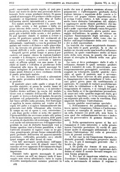 Supplemento al policlinico periodico di medicina, chirurgia ed igiene