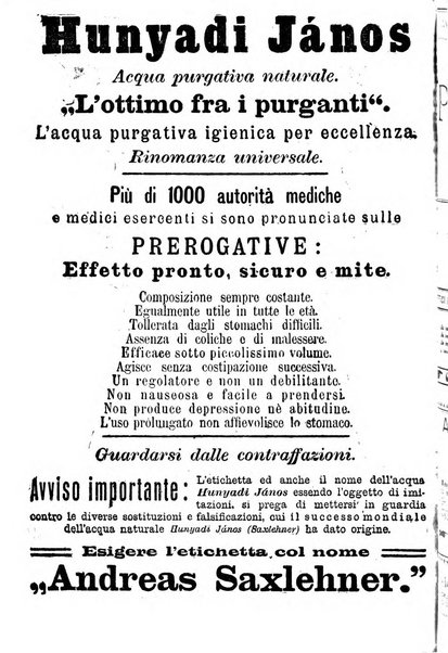 Supplemento al policlinico periodico di medicina, chirurgia ed igiene