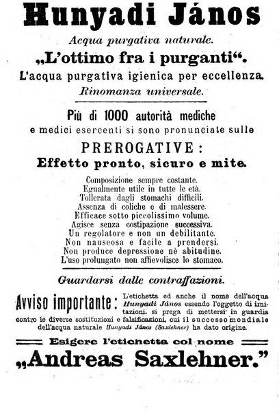 Supplemento al policlinico periodico di medicina, chirurgia ed igiene