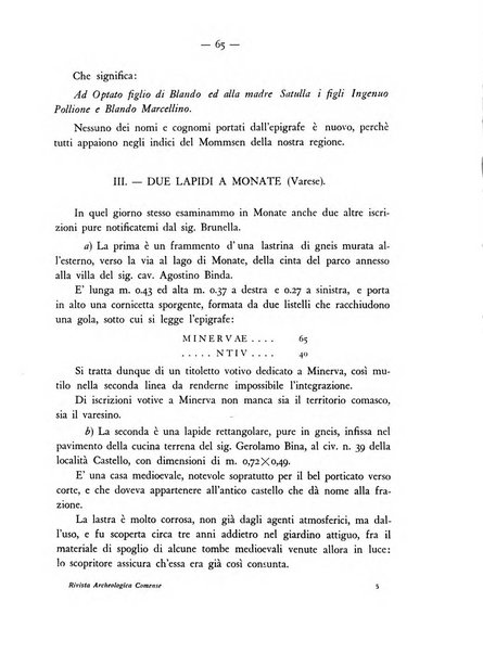 Rivista archeologica dell'antica provincia e diocesi di Como antichità ed arte