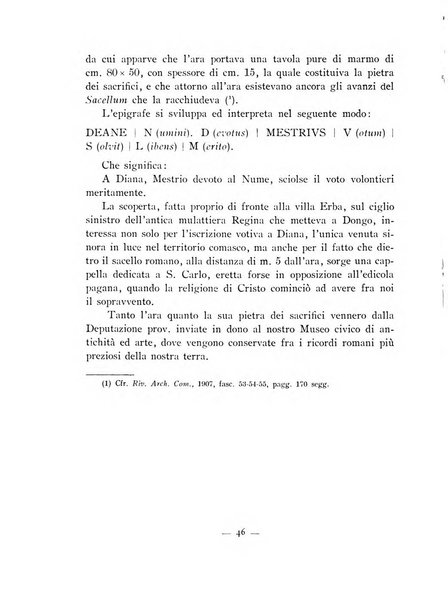 Rivista archeologica dell'antica provincia e diocesi di Como antichità ed arte