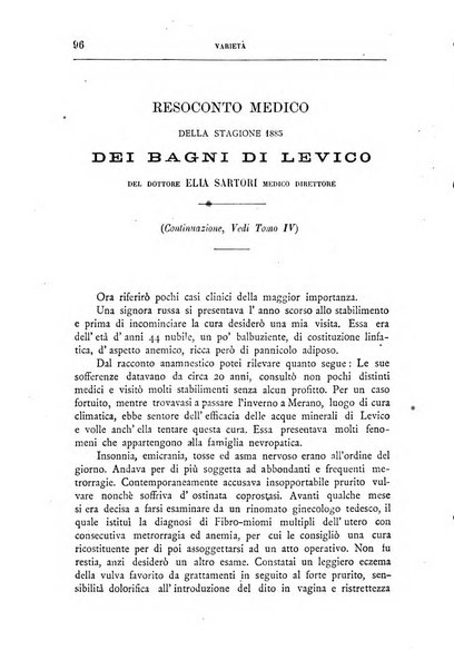 Rivista veneta di scienze mediche organo della Scuola medica dell'Universita di Padova e degli ospitali del Veneto