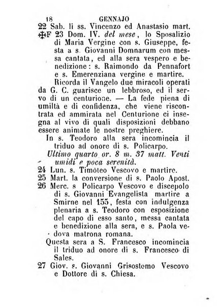 Almanacco sacro pavese