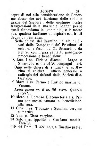 Almanacco sacro pavese