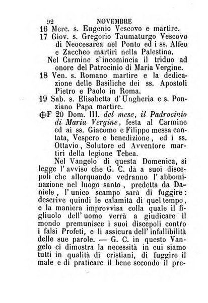 Almanacco sacro pavese