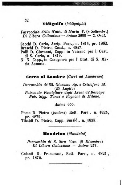 Almanacco sacro pavese