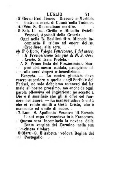 Almanacco sacro pavese