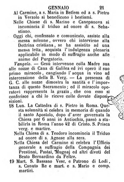 Almanacco sacro pavese