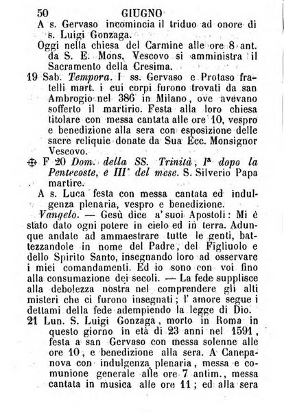 Almanacco sacro pavese