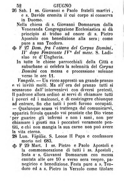 Almanacco sacro pavese