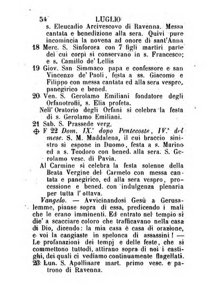 Almanacco sacro pavese