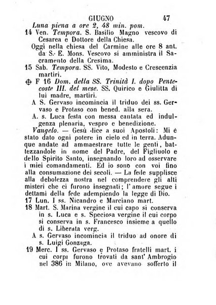 Almanacco sacro pavese