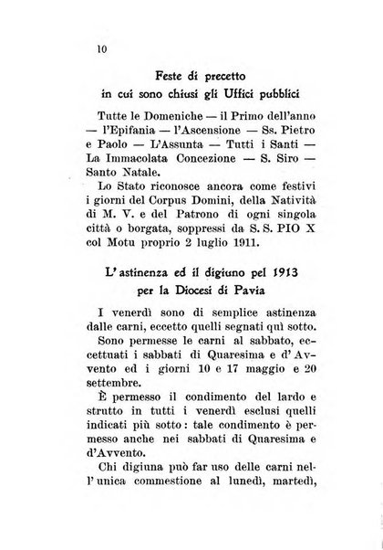 Almanacco sacro pavese