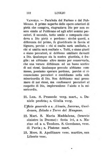 Almanacco sacro pavese