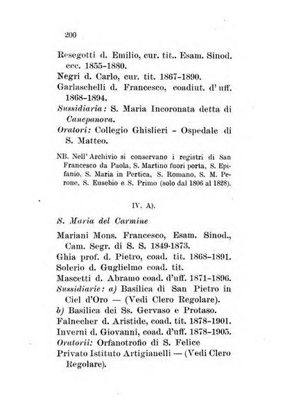 Almanacco sacro pavese