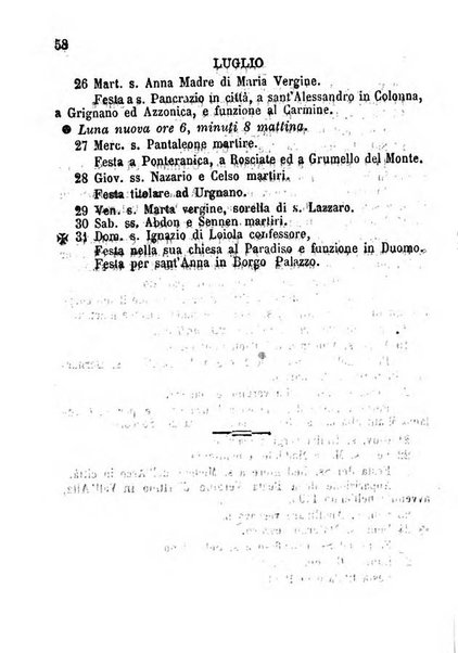 Annuario della citta e provincia di Bergamo