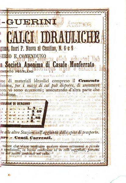 Annuario della citta e provincia di Bergamo