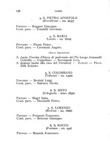 Annuario della citta e provincia di Bergamo