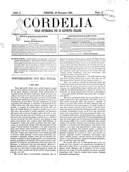 Cordelia rivista mensile della donna italiana