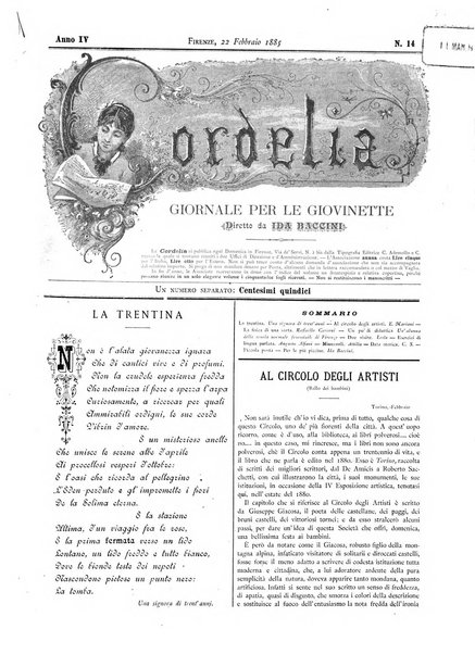 Cordelia rivista mensile della donna italiana