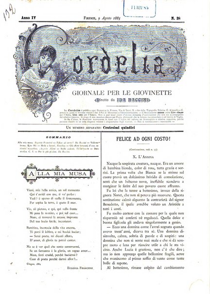 Cordelia rivista mensile della donna italiana